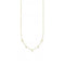 Yellow Gold Zirconia Drops Necklace 45cm KE2071 - 414 - 14 - L45vThomas Sabo Charm Club CharmingKE2071 - 414 - 14 - L45v