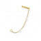 Yellow Gold Zirconia Ear Cuff With Chain EC0021 - 414 - 14Thomas Sabo Charm Club CharmingEC0021 - 414 - 14