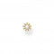 Yellow Gold Zirconia Pave Single Ear Stud H2141 - 414 - 14Thomas Sabo Charm Club CharmingH2141 - 414 - 14