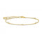 Yellow Gold Zirconia Stone Bracelet A1999 - 414 - 14 - L19vThomas Sabo Charm Club CharmingA1999 - 414 - 14 - L19v