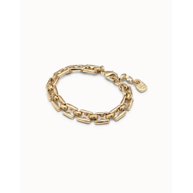 Yes Sir Golden Metal BraceletUNOde50PUL2244ORO0000U