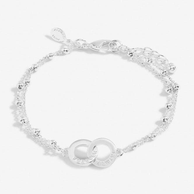 You Are My Forever Always Silver Plated 18cm + 3cm Bracelet 6736Joma Jewellery6736