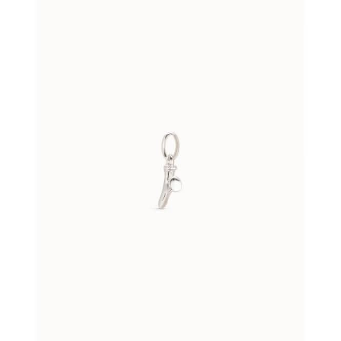 Gimme A Letter Y Silver Metal Charm CHA0051MTL0000U