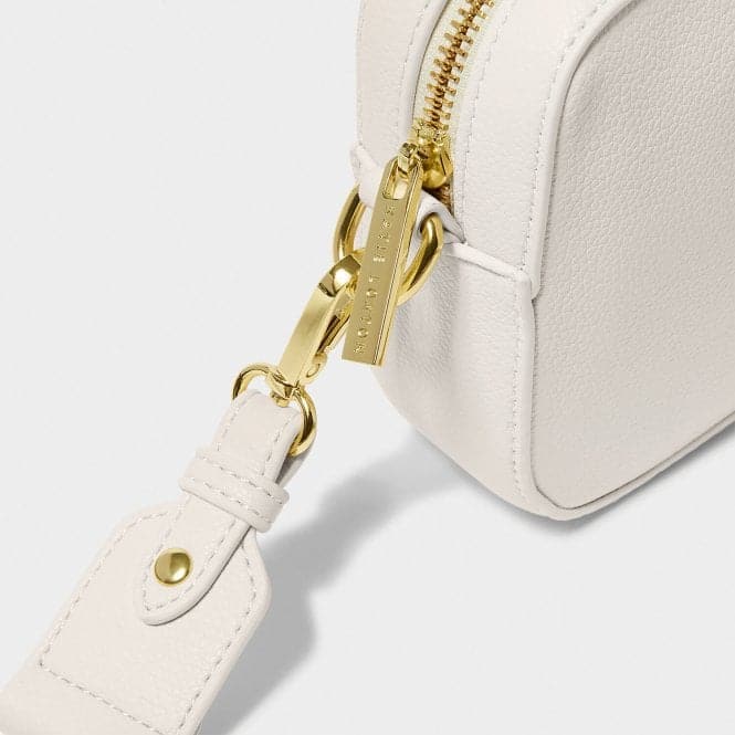 Zana Mini Canvas Strap Off White Crossbody Bag KLB3297Katie LoxtonKLB3297