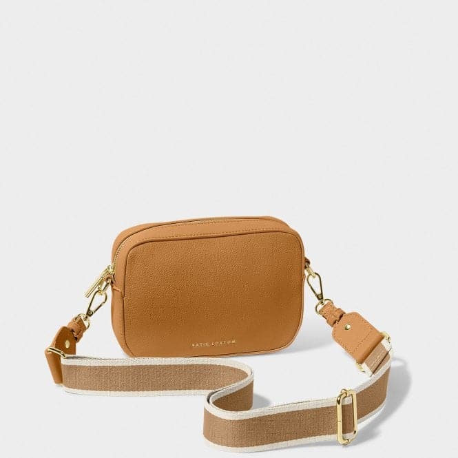 Zana Mini Canvas Strap Tan Crossbody Bag KLB3298Katie LoxtonKLB3298