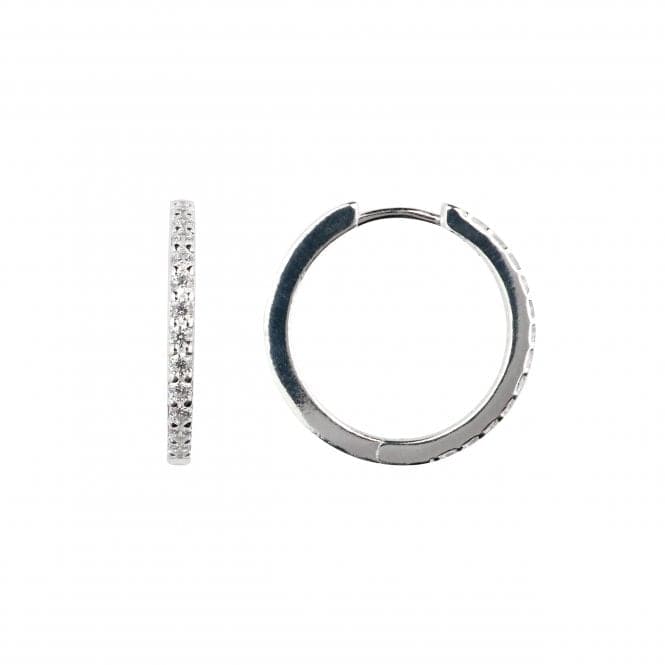 Zirconia 20mm Hoop Earrings 56838CZDew56838CZ