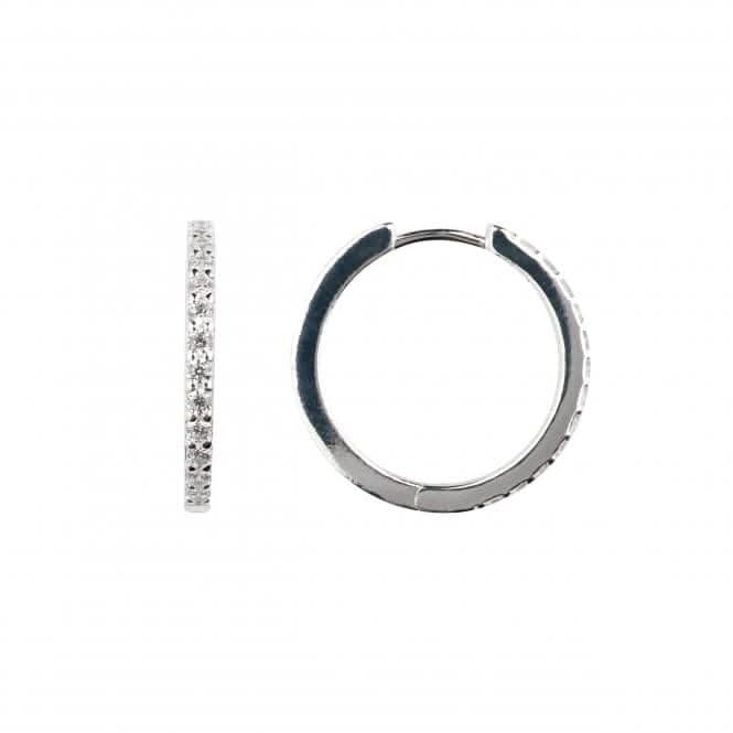 Zirconia 20mm Hoop Earrings 56838CZDew56838CZ