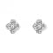 Zirconia Pave Flower Stud Earrings E6279CBeginningsE6279C