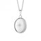 Zirconia Starbust Oval Locket Pendant P5230CBeginningsP5230C