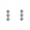 Zirconia Tri Ball Stud Earrings E6280CBeginningsE6280C