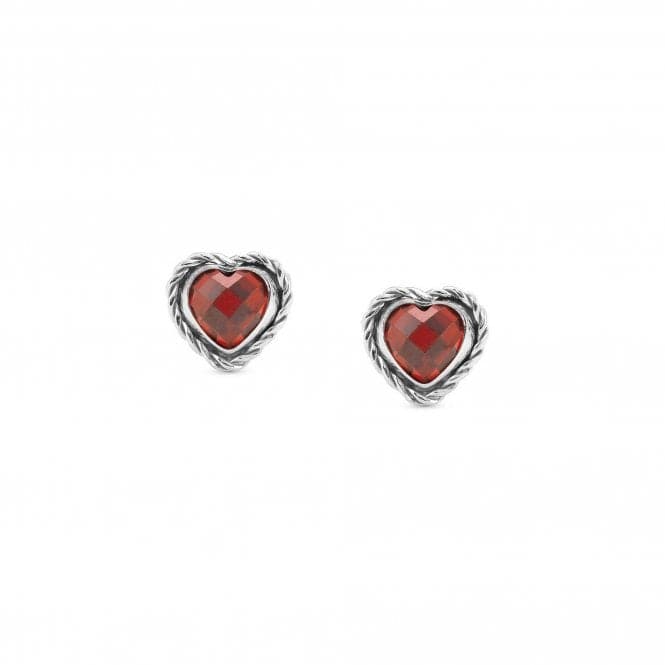Zircons Rich Setting Red Earrings 027802/005Nominations027802/005