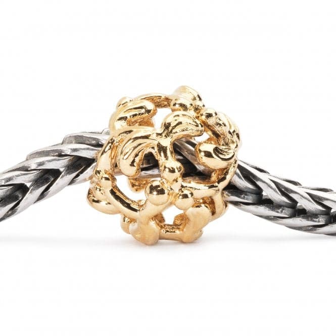 Trollbeads Gold Mistletoe TAUBE-00049