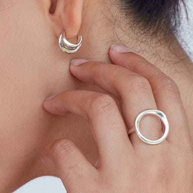 Bevel Cirque Drop Earrings 6172RP