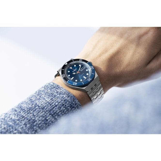 Timex Lab Edelstahl-Armbanduhr TW2V25100 in Schwarz