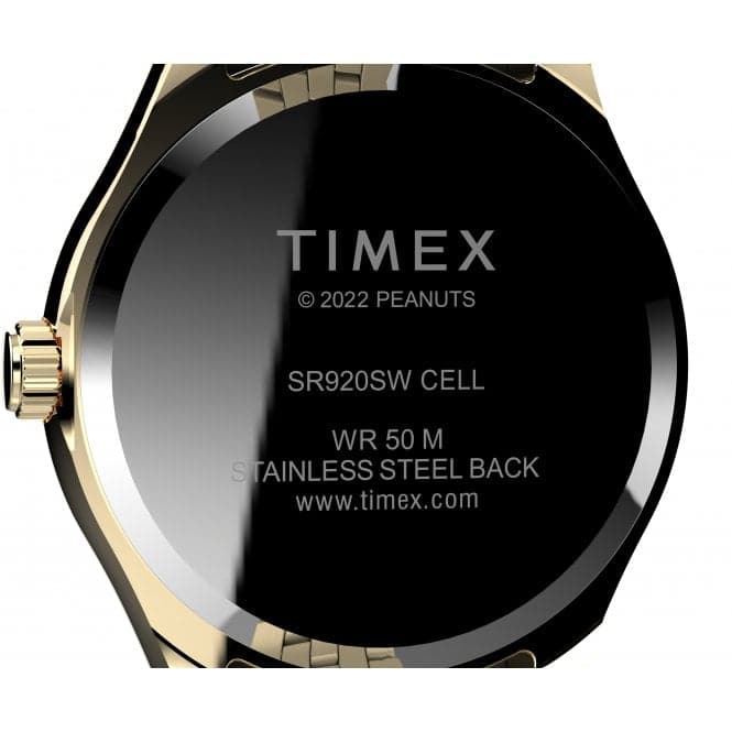 Timex Legacy x Peanuts Stainless Steel Bracelet Watch TW2V47300