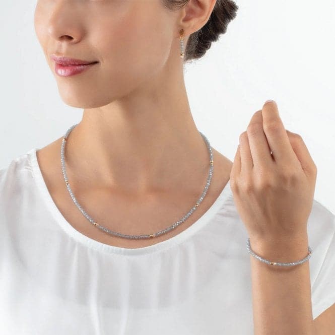 Collier Little Twinkle Or-Bleu Glace 2033/10-0730